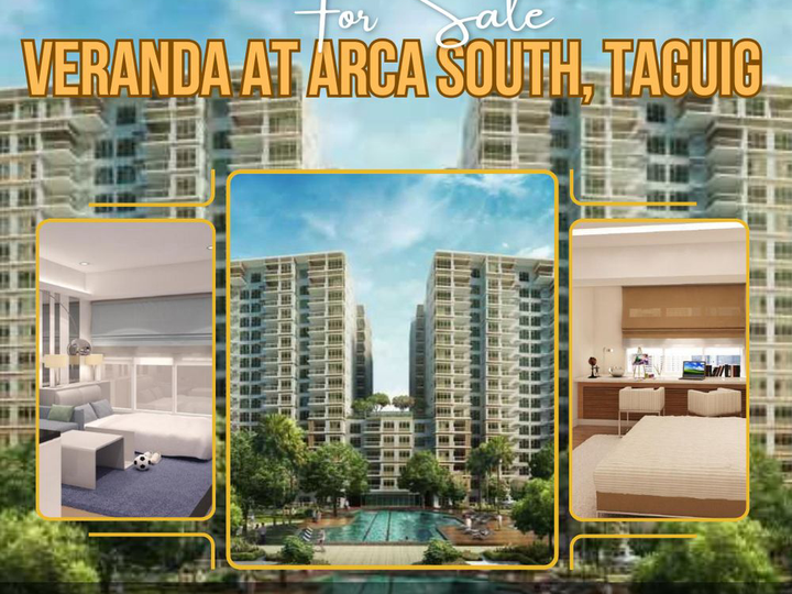 3BR Near RFO Condo Unit at Arca South, Taguig by ALVEO Land