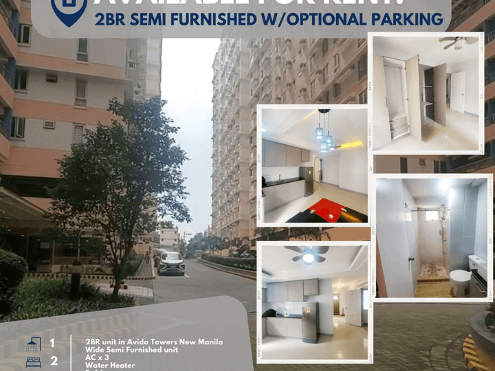 2 Bedroom Semi Bare Unit w/ Optional Parking For Long Term Rent West Crame QC