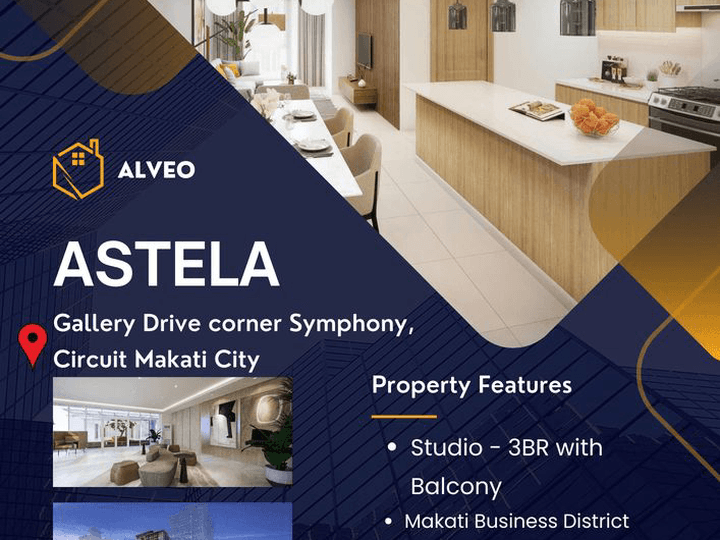 Studio with Balcony located at Makati City - ASTELA by ALVEO Land