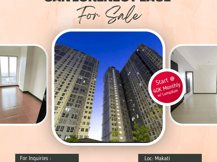 Condo in San Lorenzo Place Makati Rent To Own as low as 40K Monthly