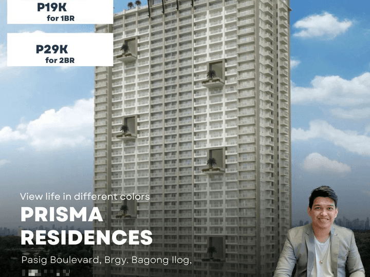 PRISMA RESIDENCES Ready For Occupancy 28.00 sqm 1-bedroom Residential Condo For Sale