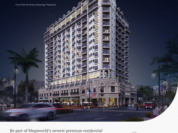 Condo For Sale in San Fernando Pampanga by Megaworld [Condo 🏙️] (July