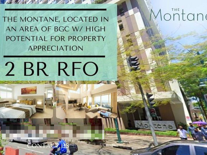 Condo for Sale(2BR)Better privacy at The Montane at 8th Ave BGC