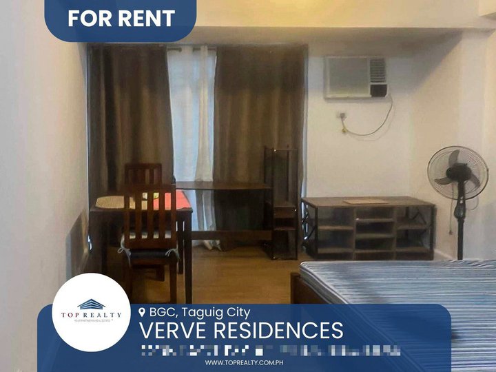 Condo Unit for Lease in Verve Residences, BGC, Taguig City