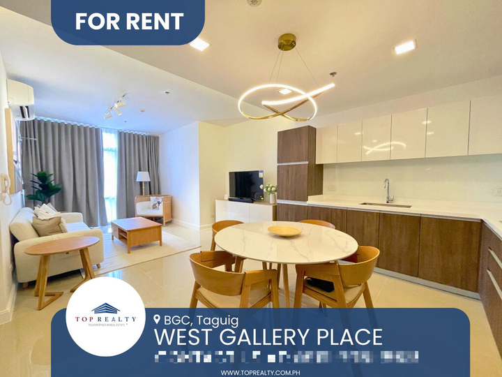 Condo for Rent in BGC, Taguig City at West Gallery Place