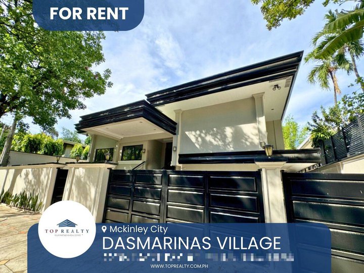 5BR House for Rent in Makati City at Dasmarinas Village