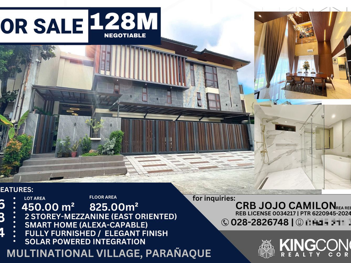 6-bedroom Single Detached House For Sale in Multinational Village Paranaque Metro Manila