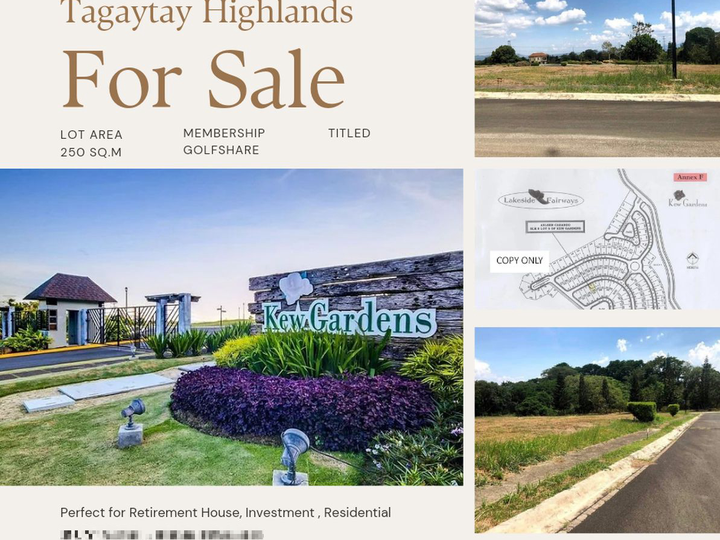 Tagaytay Highlands Rush Sale