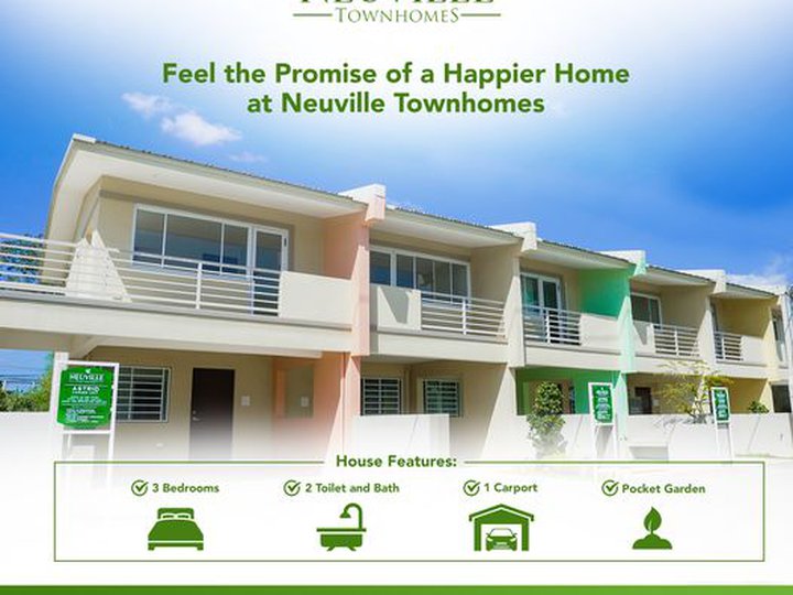 Neuville Townhouse 3 Bedrooms  For Sale in Tanza Cavite