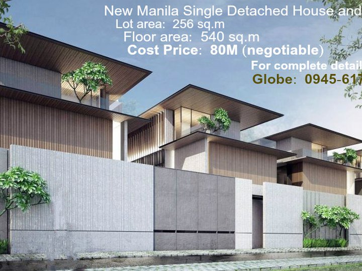 Upscale Urban Single Detached House for Sale in New Manila QC
