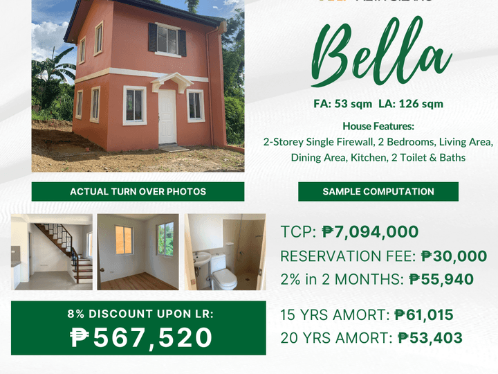 2-bedroom Ready for Occupancy House For Sale in Silang Cavite
