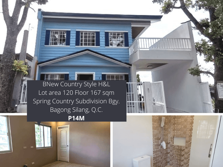 Country Spring Subdivision Q.C house and lot for sale