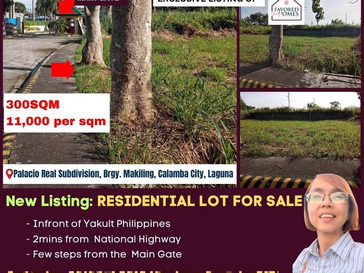 Lot For Sale, Residential Lot,  for rental business, Near the road