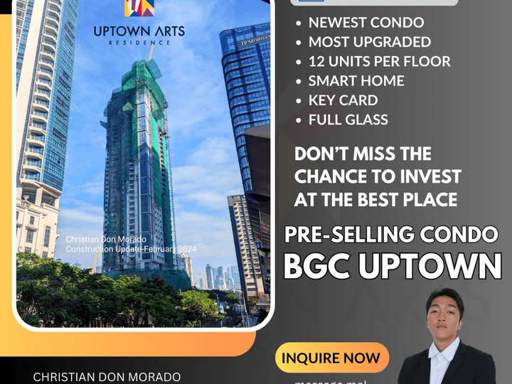 Newest High End Luxury Condo in a Prime Location (BGC Uptown)