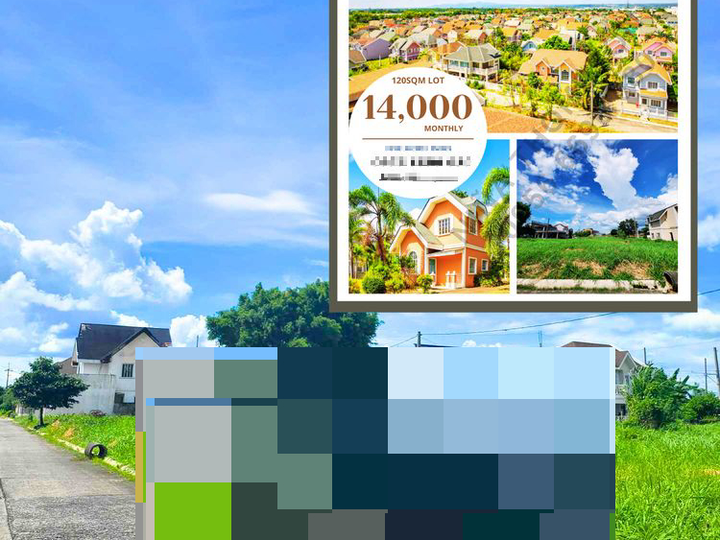 14K MONTHLY - 120SQM LOT FOR SALE IN STA. ROSA LAGUNA NEAR NUVALI, TAGAYTAY, CALAX