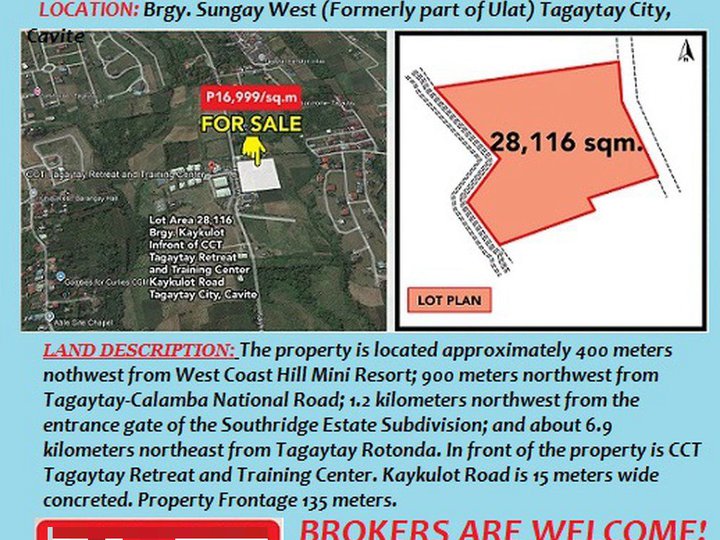 Lot for Sale in Tagaytay