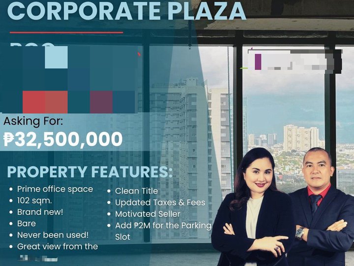 Ready For Occupancy Office Space For Sale in Park Triangle Corporate Plaza BGC