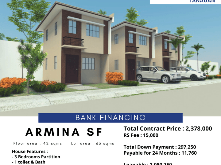 3-bedroom Single Detached House For Sale in Tanauan Batangas