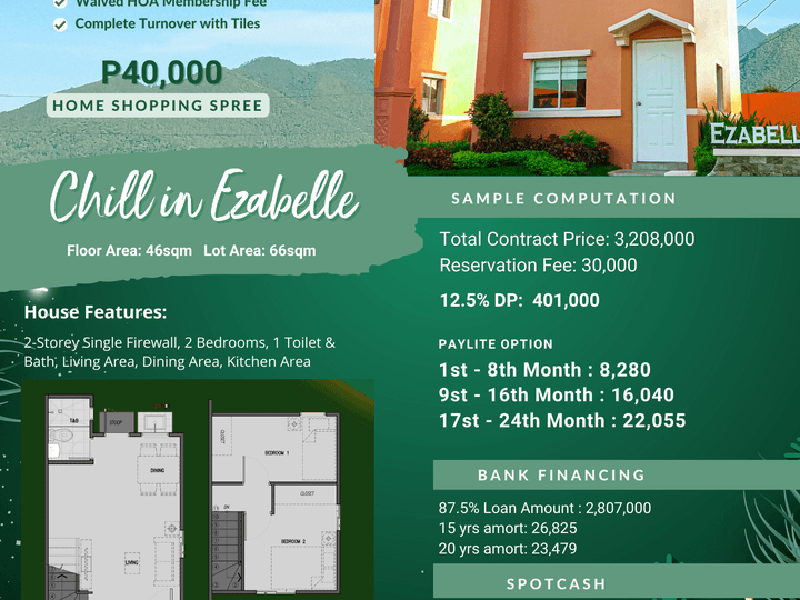 2bedroom Single Detached House For Sale in Palawan [House and Lot 🏘️] (November 2022) in Puerto