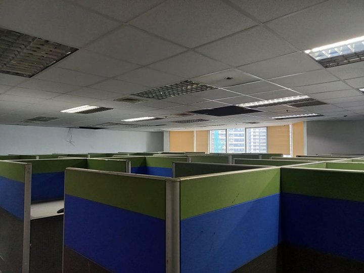 Office Space Rent Lease PEZA Fitted 594sqm Ortigas CBD Pasig