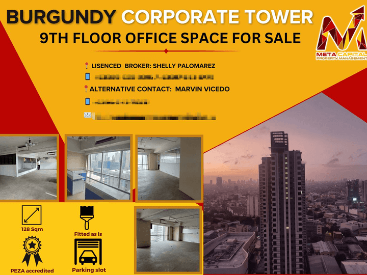 Burgundy Corporate Tower Office space 9th Floor