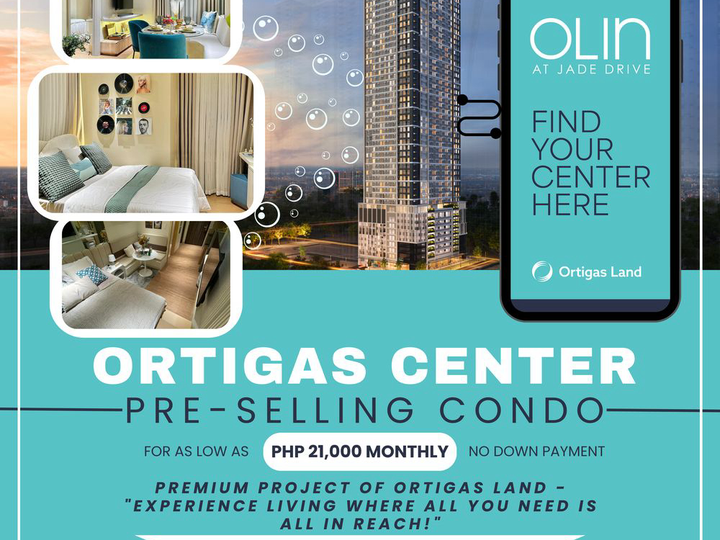 Discounted 25.00 sqm Studio Residential Condo For Sale in Ortigas Pasig