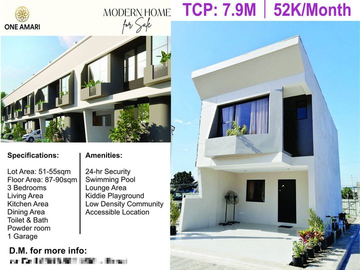 3-bedroom Townhouse For Sale in Lower Antipolo Rizal