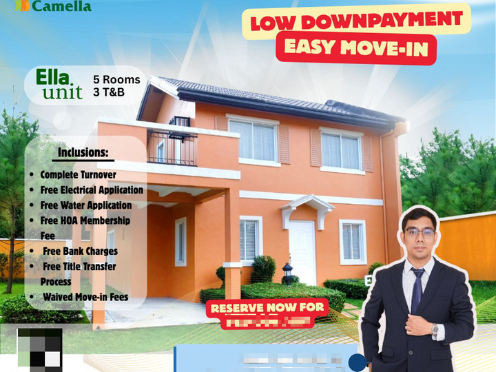 Ready For Occupancy 5-bedroom Single Attached House For Sale in Cavite, Laguna, Batangas etc.