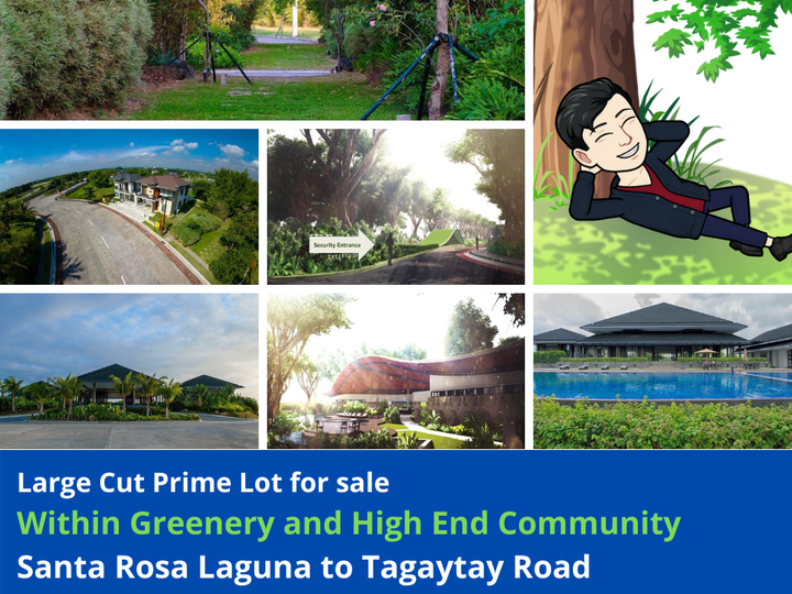 [ 360 Panoramic ] Large Cut Prime Lot along Santa Rosa Tagaytay Road