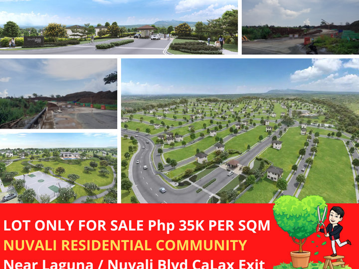 Residential Lot For Sale  Nuvali Laguna Starting Php 37,500 Per Sqm