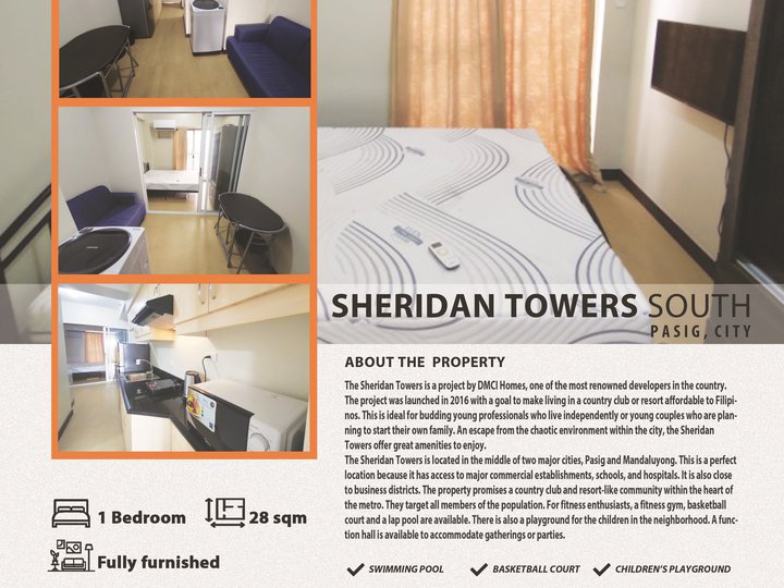 FOR RENT - SHERIDAN TOWERS - 1BR - SOUTH TOWER
