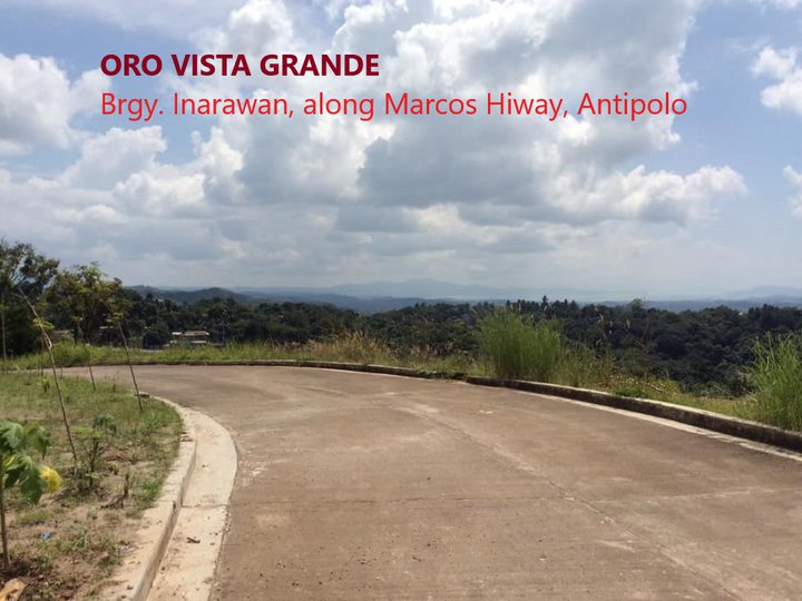 LOTS FOR SALE ORO VISTA GRANDE ANTIPOLO