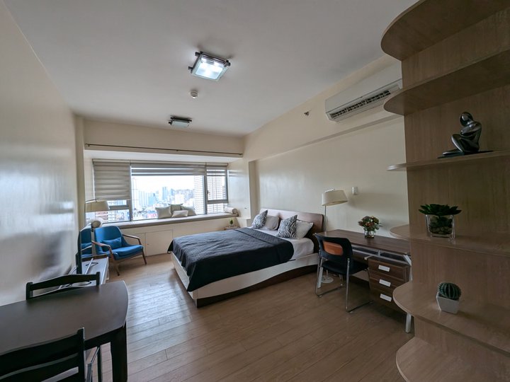 One Shangri-la Place Studio Type High-End Condo For Rent in Ortigas Mandaluyong Metro Manila