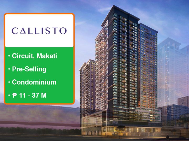 33sqm Studio Unit For Sale in Circuit Makati