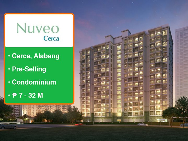 Nuveo at Cerca - Prime Ayala Alabang Condo | High ROI | Studio to 3BR Units