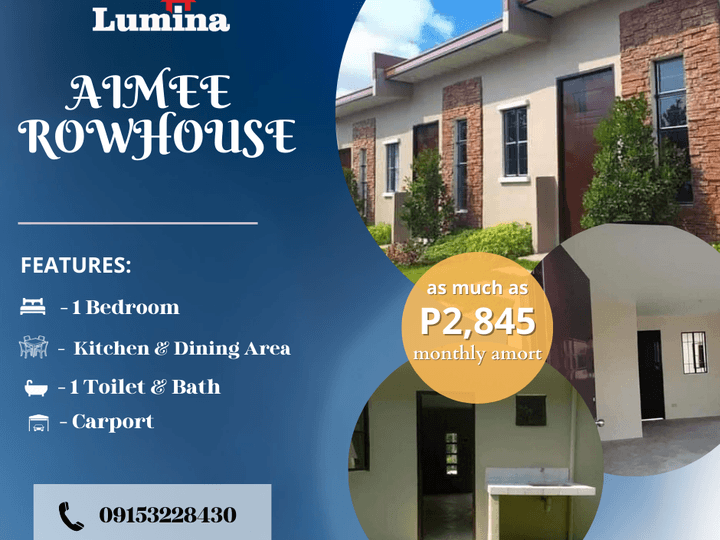 1-bedroom Rowhouse For Sale in Bacolod Negros Occidental