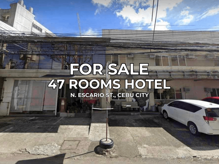 47 Rooms 2.5 Storey Hotel For Sale in Cebu City- Fully Operational