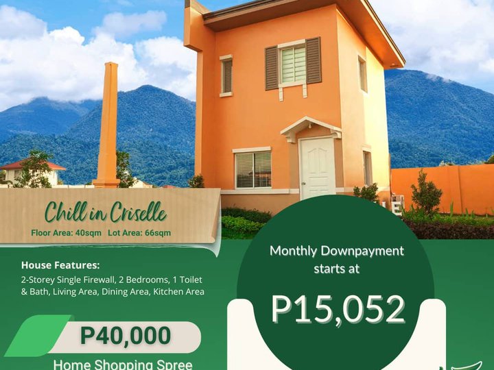 Pre-selling House and Lot in Camella Palawan for 15k monthly only!