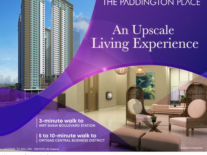 Paddington Place, Residential Condo For Sale in Mandaluyong