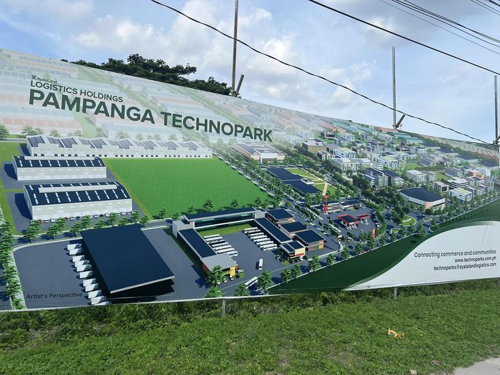 9510 Industrial Lot in Pampanga Technopark Mabalacat City by Ayala near CRK Airport