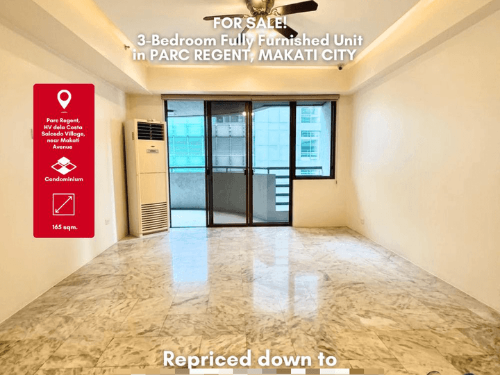 Spacious 3-Bedroom Condo for Sale at Parc Regent, Salcedo Village