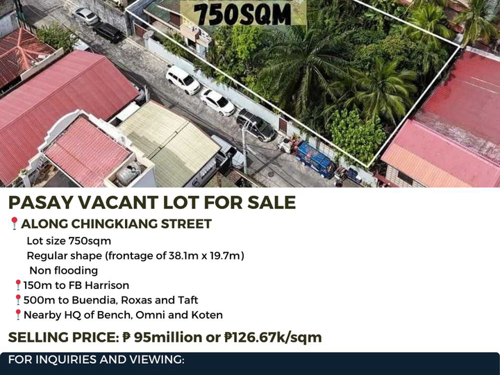 Pasay Vacant Lot for Sale
