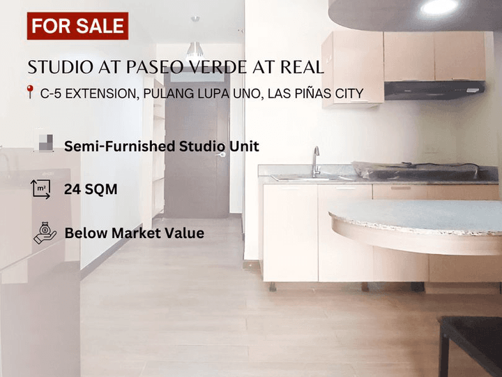 Studio at Paseo Verde at Real , Las Pinas City