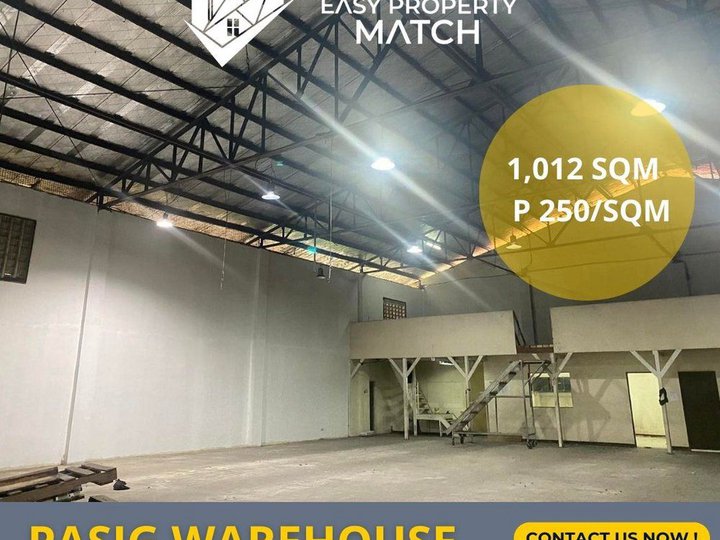 1000 sqm Pasig Warehouse for Rent Lease Rosario Pasig