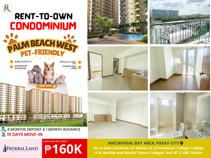 Ready For Occupancy 39.00 sqm 2-bedroom Residential Condo For Sale in Pasay