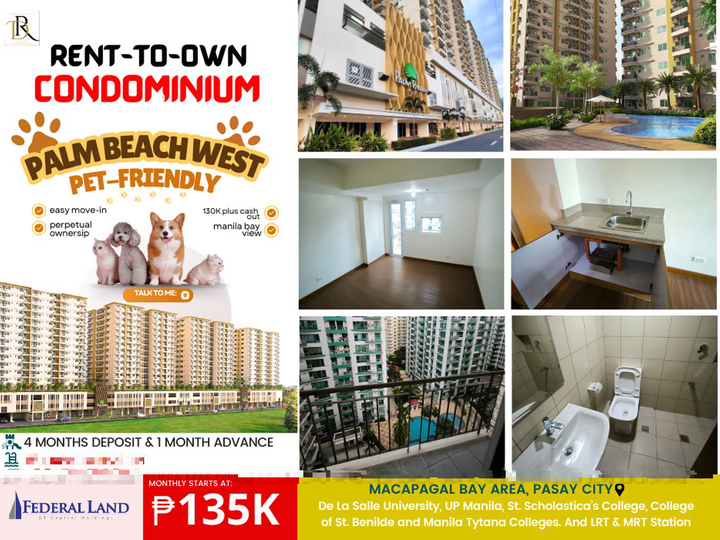 2 Bedroom condo for sale in Pasay near MRT and LRT Station