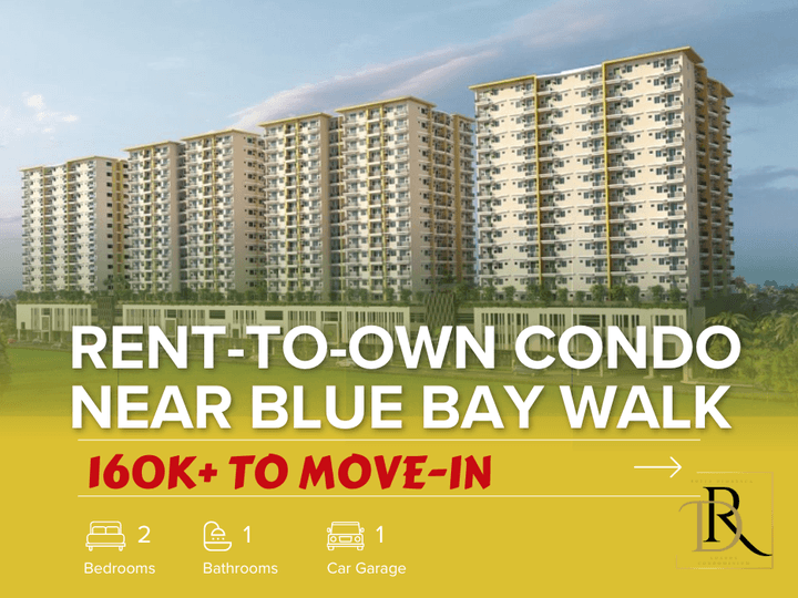 Rent-To-Own 2 BR in Pasay City near Mall of Asia, Solaire Resort, Okada Manila, and Blue Bay Walk