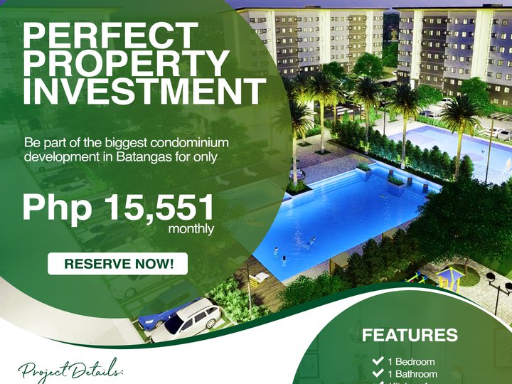 Affordable Resort-Themed Condo in Lipa