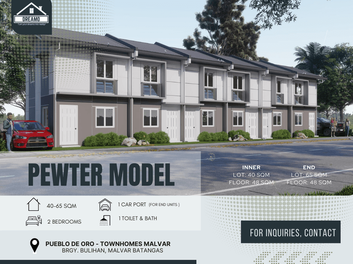 Affordable Townhouse in Malvar Batangas