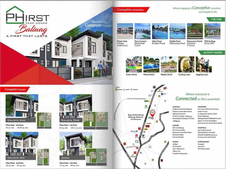 This PHIRST PARK Homes is connected to all life essentials.